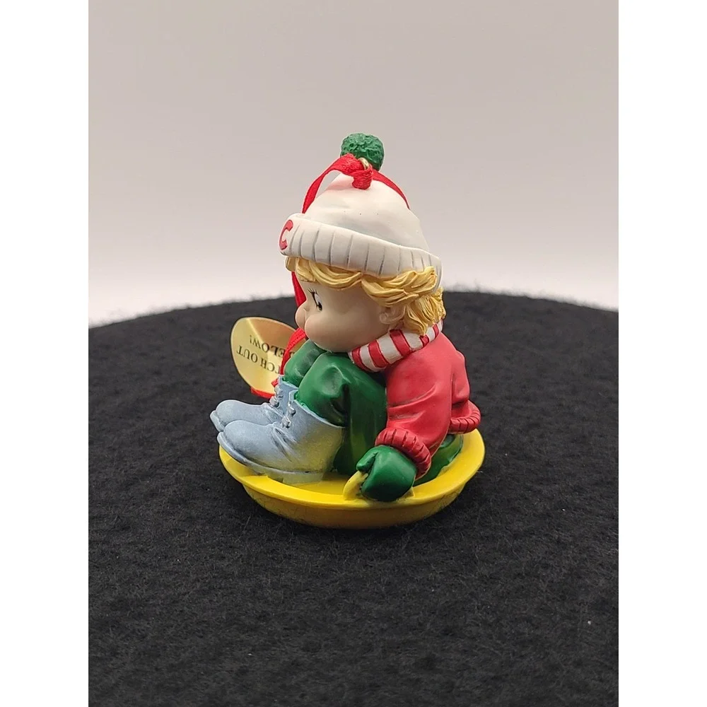 Danbury Mint Campbell's Soup Kids Watch Out Below Ornament No Box